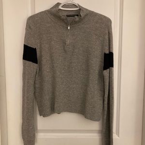 BRANDY Melville 1/4 zip sweater